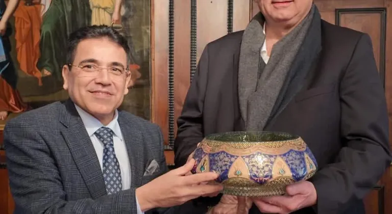 İbrahim Türkiş, UWW Başkanı Lalovic ile bir araya geldi