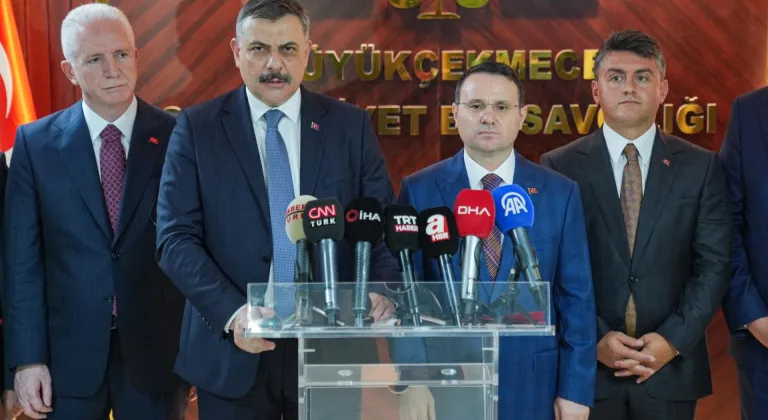 İçişleri Bakanı Çiftçi Büyükçekmece Adliyesi ziyaretinde konuştu: