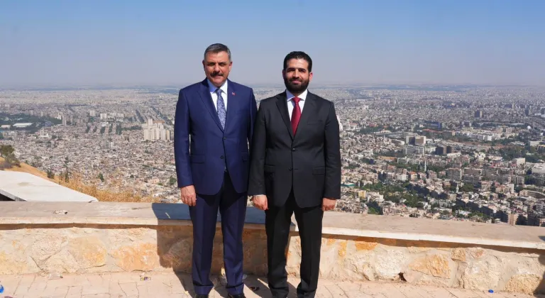 İçişleri Bakanı Çiftçi, Suriye'de Kasyun Dağı'ndan Şam'ı seyretti