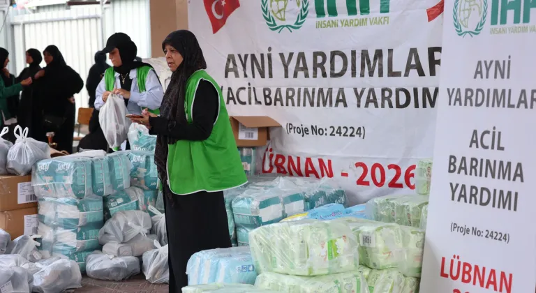 İHH, Lübnan'da yardım çalışmalarına devam ediyor