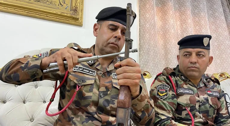 Irak'ın Kerkük kentinde 12 bin ruhsatsız silah kayıt altına alındı