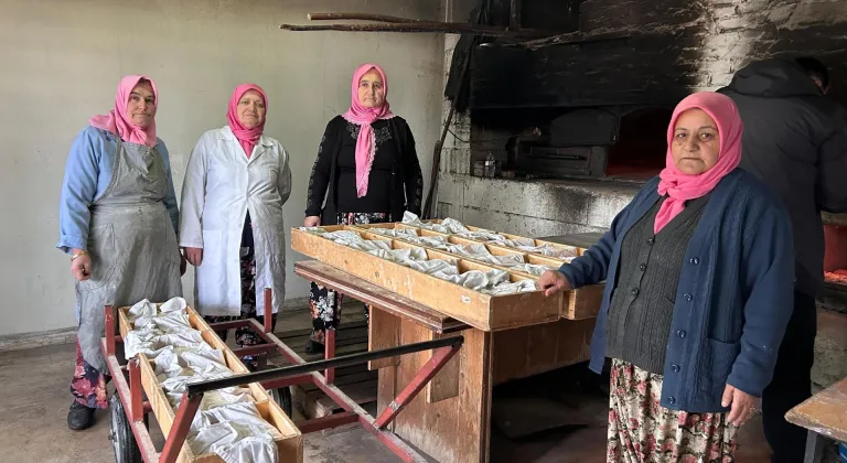 Isparta'da taş fırınlarda üretilen "İslamköy ekmeği" ramazanda talep görüyor