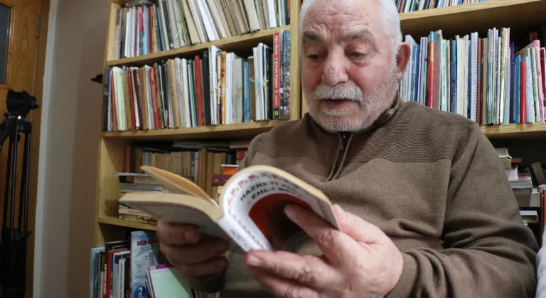 Ispartalı yazar Silleli, 61 yıldır biriktirdiği binlerce kitabı hediye ediyor