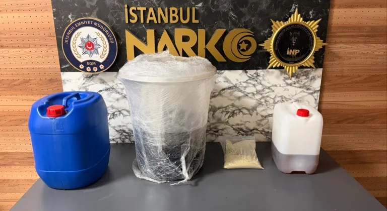 İstanbul'da düzenlenen uyuşturucu operasyonunda 3 şüpheli yakalandı