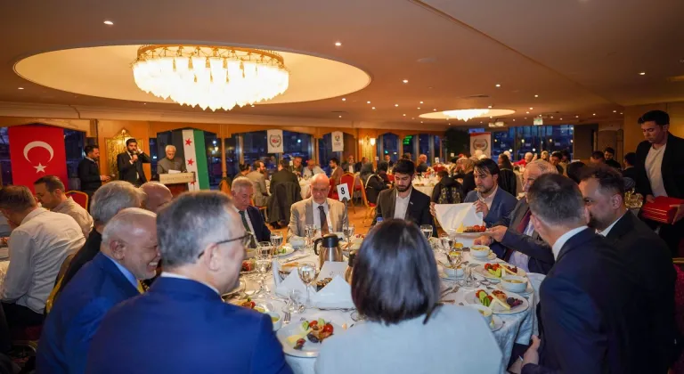 İstanbul’da, Türkiye-Suriye dostluğu iftar programı düzenlendi