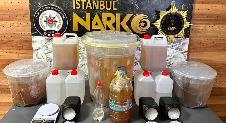 İstanbul'da uyuşturucu operasyonlarında 4 şüpheli yakalandı