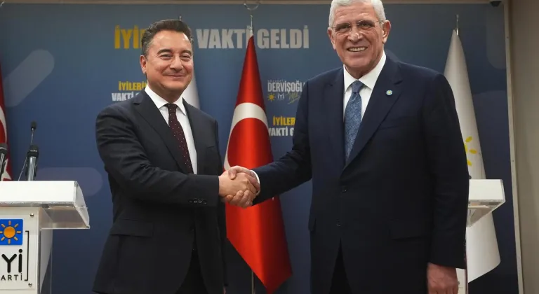 İYİ Parti Genel Başkanı Dervişoğlu, DEVA Partisi Genel Başkanı Babacan ile görüştü