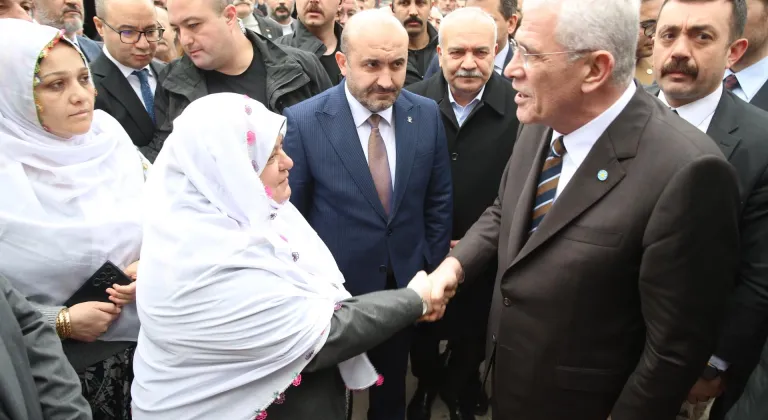 İYİ Parti Genel Başkanı Dervişoğlu, Mihalgazi Belediye Başkanı Güneş'i ziyaret etti: