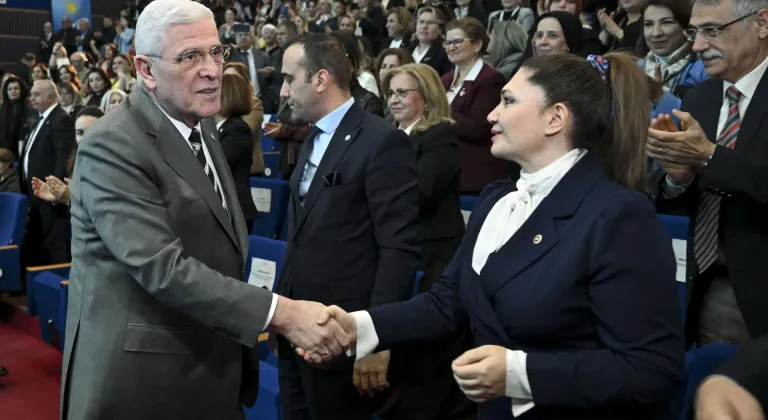 İYİ Parti Genel Başkanı Dervişoğlu, partisinin "Kadın, Hayat ve Adalet" panelinde konuştu: