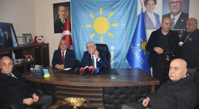 İYİ Parti Genel Başkanı Dervişoğlu, Şırnak'ta partililerle buluştu: