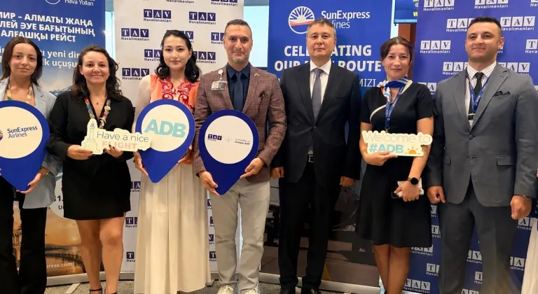 İzmir ile Almatı arasında direkt uçuşlar başladı