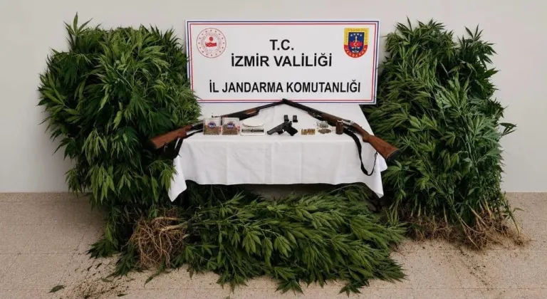 İzmir'de fotokapana yakalanan uyuşturucu yetiştiricisi tutuklandı