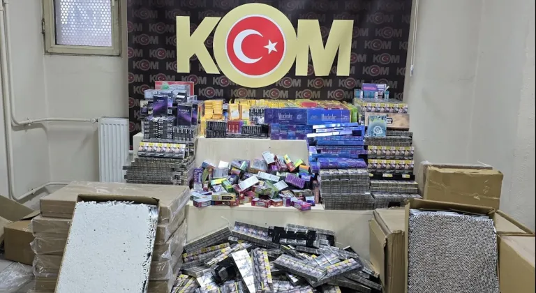 İzmir'de kaçak tütün operasyonunda 1 kişi tutuklandı