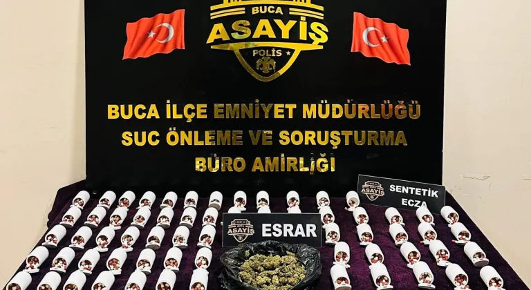 İzmir'de uyuşturucu operasyonunda 1 şüpheli yakalandı