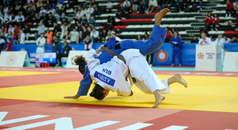 Judoda Ümitler Avrupa Kupası, Antalya'da sona erdi