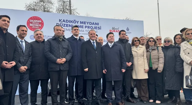 Kadıköy Meydanı Düzenleme Projesi'nin temeli atıldı