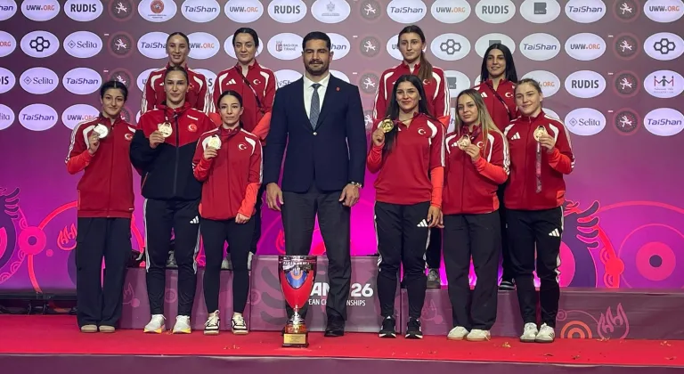 Kadın Güreş Milli Takımı, Avrupa ikincisi oldu