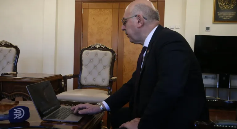 Kahramanmaraş Sütçü İmam Üniversitesi Rektör Vekili Ak, AA'nın "Yılın Kareleri" oylamasına katıldı