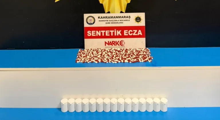 Kahramanmaraş'ta uyuşturucu operasyonunda yakalanan 3 şüpheli tutuklandı
