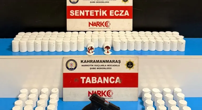 Kahramanmaraş'ta uyuşturucu operasyonunda yakalanan 3 şüpheli tutuklandı