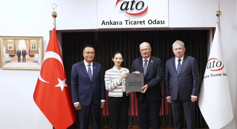 Kamboçya Ticaret Bakanı ATO’da: Ticarette 1 milyar dolar hedefi