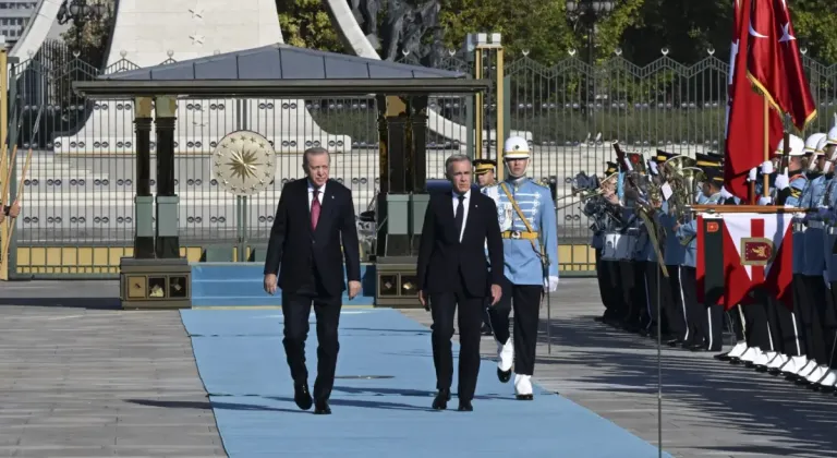 Kanada Başbakanı Carney Cumhurbaşkanlığı Külliyesinde