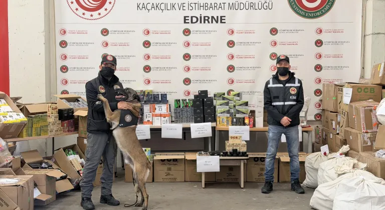 Kapıkule'de uyuşturucu ve elektronik sigara operasyonunda 1 zanlı gözaltına alındı