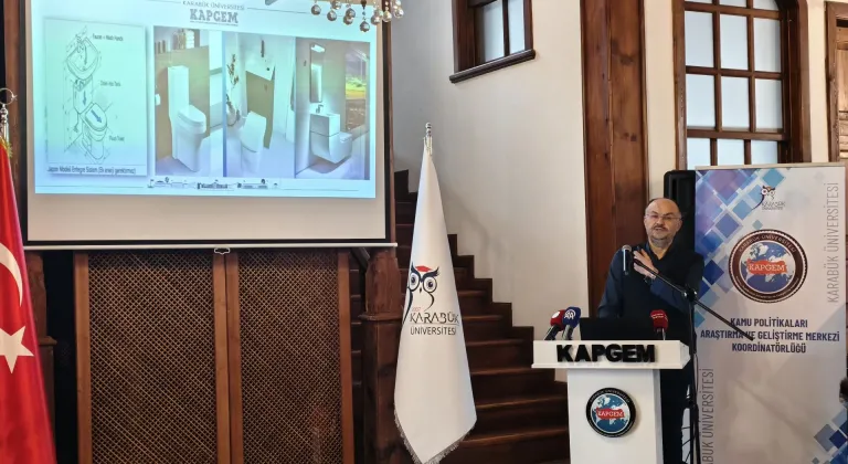 Karabük Üniversitesi, kuraklıkla mücadele ile organik tarım politika raporlarını tanıttı