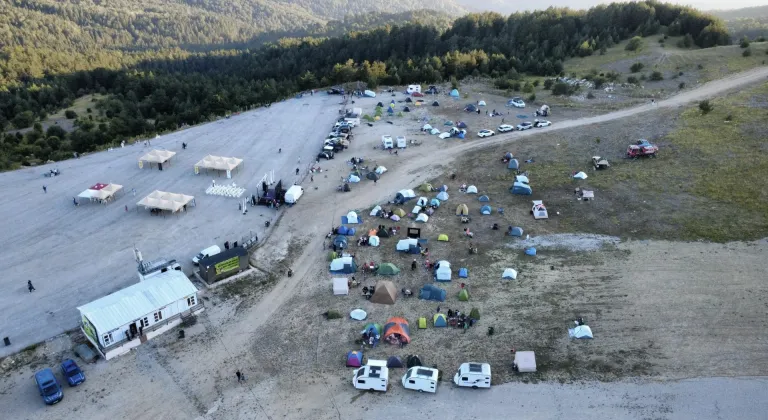 Karabük'te Keltepe Gözlem Şenliği ve Uzay Girişimciliği Festivali sürüyor