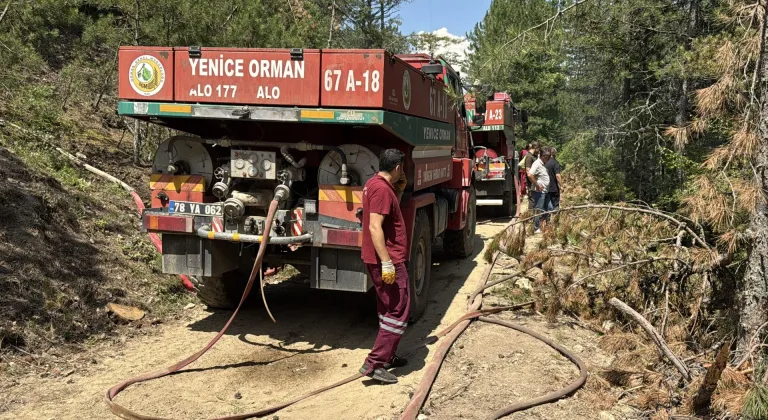 Karabük'te ormanlık alanda çıkan yangın kontrol altına alındı