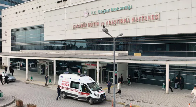 Karabük'te sobadan sızan karbonmonoksit gazından etkilenen çift hastaneye kaldırıldı