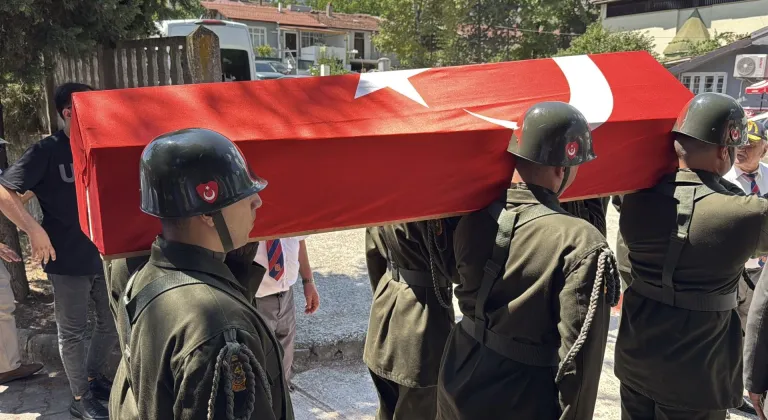 Karabük'te vefat eden Kıbrıs gazisi son yolculuğuna uğurlandı