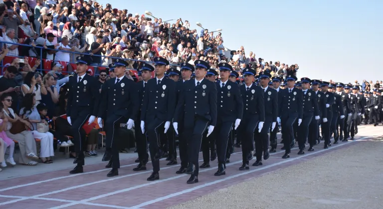 Karaman'da eğitimini tamamlayan 409 polis adayı mezun oldu