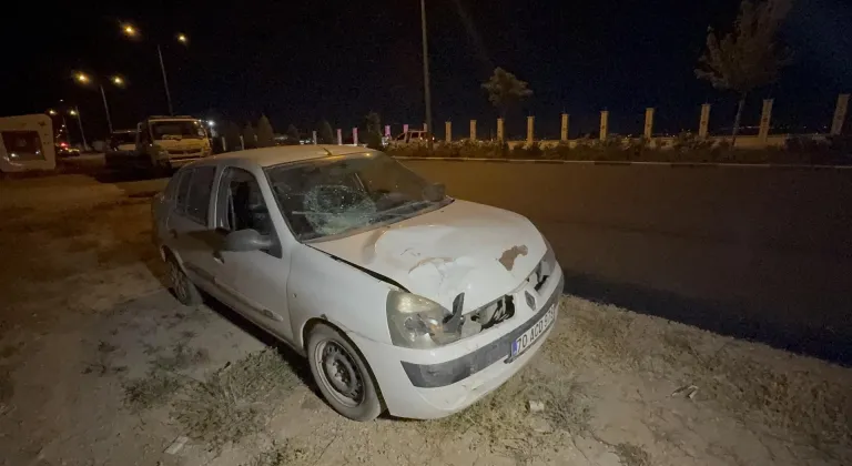 Karaman'da otomobil ile motosikletin çarpıştığı kazada 1 kişi öldü, 1 kişi yaralandı