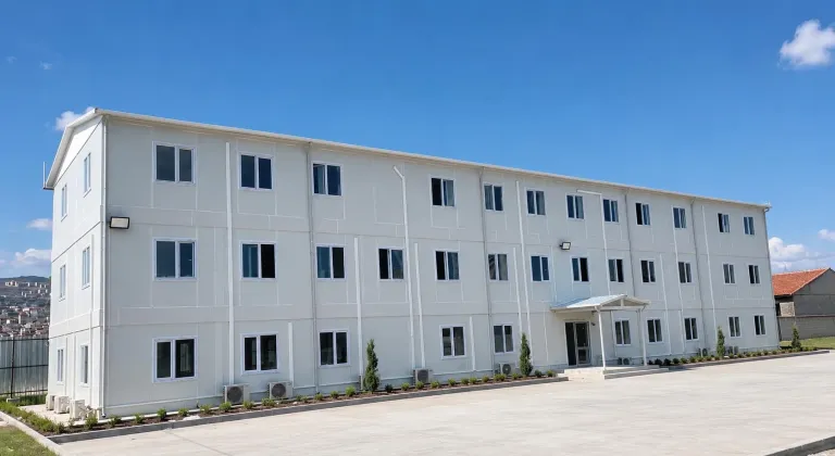 Karmod 3 ilde toplu konut projelerine prefabrik şantiye yapıları kurdu