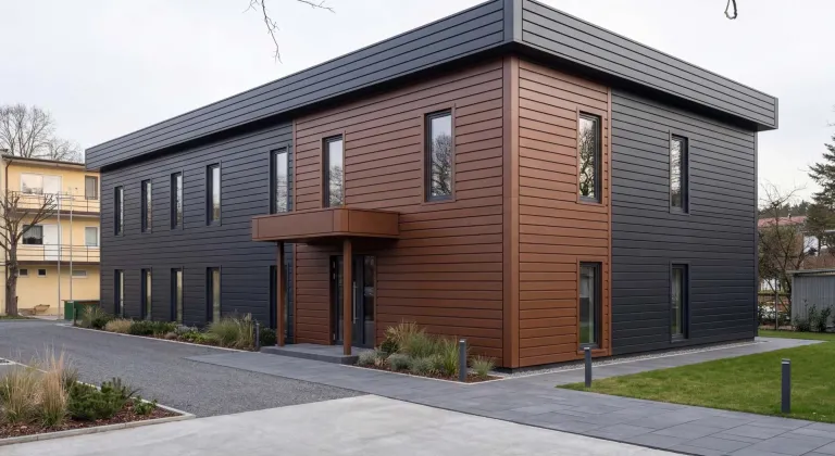 Karmod çelik konstrüksiyondan 28 günde ofis binası kurdu