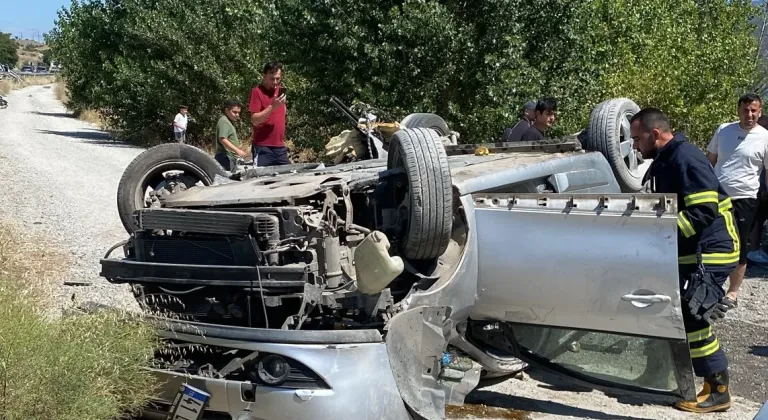 Kastamonu'da devrilen otomobildeki 6 kişi yaralandı