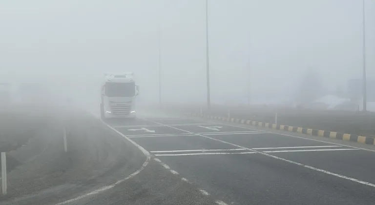Kastamonu'da sis etkili oluyor