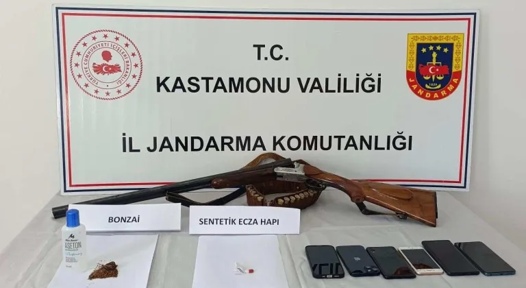 Kastamonu'da uyuşturucu operasyonunda 11 şüpheli yakalandı