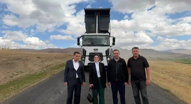 Kaymakam Kılıç; Köylerimizin ulaşım altyapısını güçlendirmeye devam ediyoruz