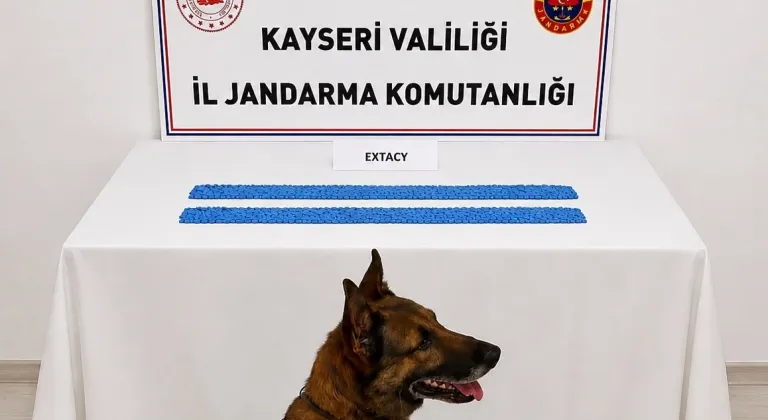 Kayseri'de 2 bin 700 uyuşturucu hap ele geçirildi