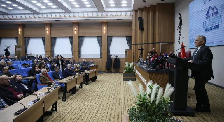 Kayseri'de 865 milyon liralık Kartal Katlı Kavşağı ve Bağlantı Yolları Projesi tanıtıldı