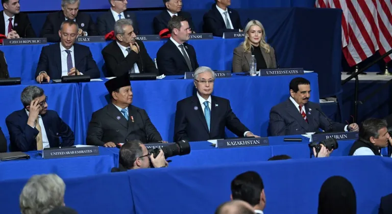 Kazakistan Cumhurbaşkanı Tokayev, Gazze Barış Kurulu'nun ilk toplantısında konuştu: