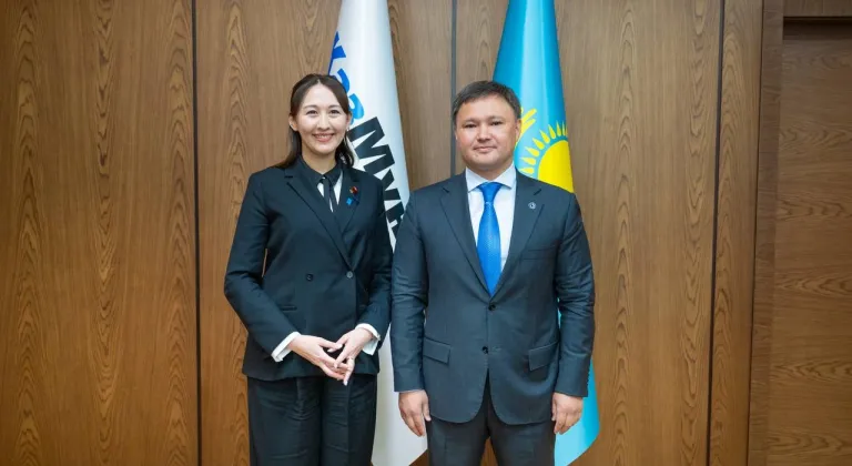 Kazakistan ve Japonya petrol tedarik konusunu ele aldı