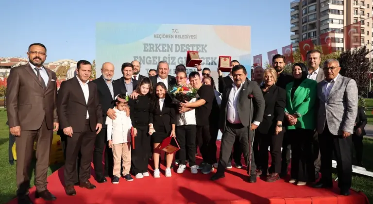 Keçiören’de çocuklara erken destek programı tanıtıldı
