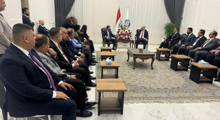 Kerkük Valisi Ağa ile görüşen IKBY Başbakan Yardımcısı Talabani'den "yeni bir dönem başlıyor" mesajı