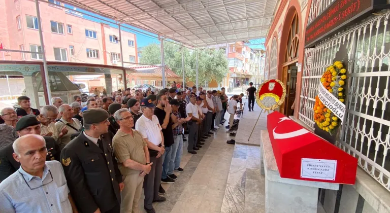 Kıbrıs gazisi, Aydın'da son yolculuğuna uğurlandı