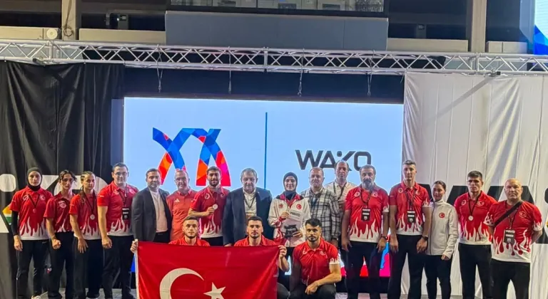 Kick Boks Milli Takımı, Akdeniz Oyunları'ndaki gösteri turnuvasını 10 madalyayla tamamladı