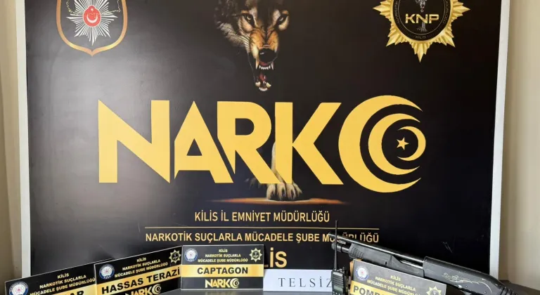 Kilis'te uyuşturucu operasyonunda 7 zanlı tutuklandı