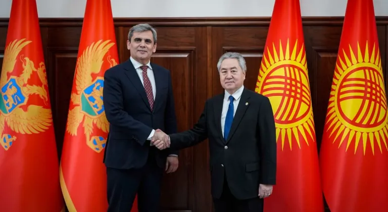 Kırgızistan ile Karadağ dışişleri bakanlıkları arasında "işbirliği programı" imzalandı